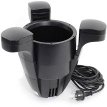 Jebao - Wiltec Skimmer galleggiante SK-40 per laghetti fino a 35m², Pompa 3.000 l/h 60W raccogli foglie