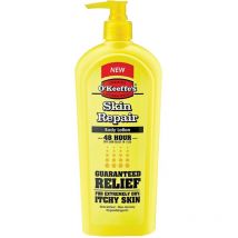 Skin Repai Relief Body Lotion, 325ml Pump, fo Dy Itchy Skin - O'keeffe's