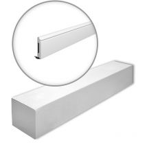 NMC - FL1-box wallstyl Noel Marquet 1 Box 21 pieces Skirting timeless classic design white 42 m