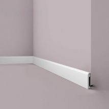 Skirting NMC FL12 wallstyl Noel Marquet Base molding Stucco moulding Decorative moulding timeless classic design white 2 m