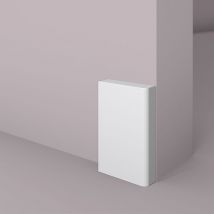 Skirting set NMC WB3 wallstyl Noel Marquet Deco element Door surround contemporary design white 2 pieces - white