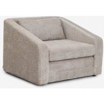 2er-Pack Schlafsessel aus Bouclé-Stoff Dalila - Sklum