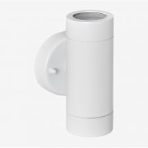 Applique d'extérieur en acier inoxydable avec 2 points lumineux Jaxten Sklum Blanc