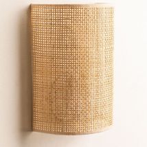 Applique Murale en Rotin Ytse Sklum 25 cm