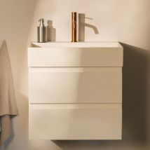 Sklum - Badezimmerset aus Holz und Eschenfurnier mit integriertem Waschbecken Ona