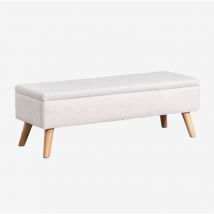 Sklum - Banc Baúl en Chenille Adirane &x2194&xFE0E 140 cm