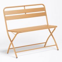 Banc de jardin Janti Sklum Moutarde