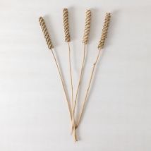 Pack de 4 branches sèches décoratives Uswil Sklum Beige Crème