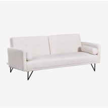 Sklum - Canapé inclinable 3 places en chenille Jehrd