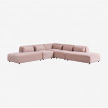Canapé modulaire d'angle 5 pièces Fogler avec méridienne double Sklum