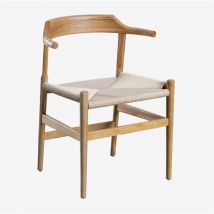 Chaise de salle à manger en bois de frêne New Noel Sklum