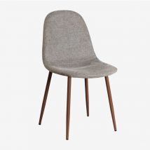 Chaise de Salle à Manger Glamm Sklum Bois foncé