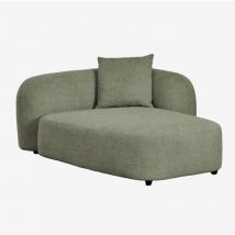 Chaise longue rechts für modulares Sofa in Chenille Coco - Sklum