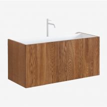 Ensemble de meuble de salle de bain en bois avec lavabo intégré Fiore SKLUM