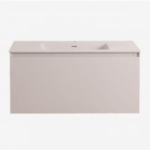 Sklum - Ensemble de meubles de salle de bain en bois Macrae avec lavabo intégré