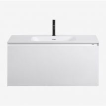 Sklum - Ensemble de meubles de salle de bain en bois Macrae avec lavabo intégré