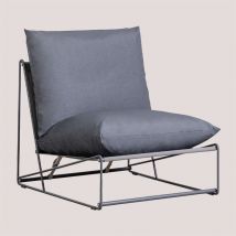 Fauteuil de jardin Amaro Sklum Gris