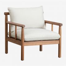 Fauteuil de jardin en bois d'acacia Melvin Sklum