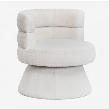 Fauteuil en tissu bouclé Protea Sklum