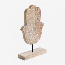 Sklum - Figura decorativa in legno di mango Tilkara Legno Bianco Vintage