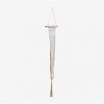 Sklum - Jardinière suspendue en macramé Tutmes Beige Crème