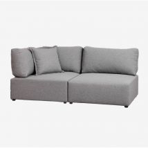 Sklum - 2-teilige modulare Ecksofa Kata Grau