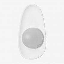 Lampada da parete a led in gesso Givet c - Sklum