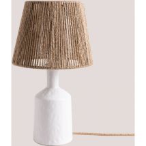 Sklum - Lampada da tavolo in ceramica Elin natural
