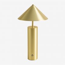 Lampe de table d'extérieur à del sans fil Mayra Sklum Or