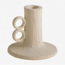 Sklum Marit Kerzenhalter Aus Keramik Creme-beige