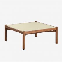 Sklum - Mesa de Centro en Cemento y Madera de Acacia Gamila