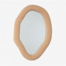 Sklum - Miroir mural en peau de mouton Ceniro 70x100 cm