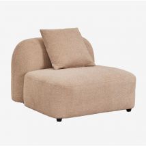 Module central pour canapé modulable en chenille Coco Sklum