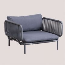 Modules pour canapé de jardin Roubly Style Sklum Gris Anthracite