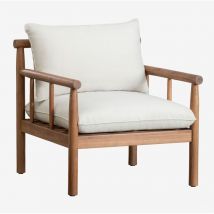 Pack de 2 Fauteuils Melvin en Bois d'Acacia Sklum
