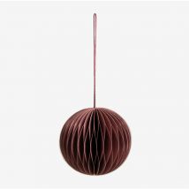 Pack de 6 boules de papier nid d'abeille Elsa Sklum Cèdre rouge