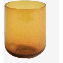 Packung mit 4 Gulix-Glasbechern à 32 cl Ockergelb - Sklum