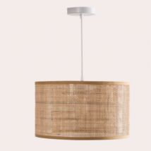 Lampe Suspendue en Rotin Ytse Sklum