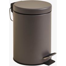 Poubelle à pédale 3L Eiden SKLUM Gris Taupe