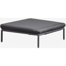 Pouf pour canapé de jardin modulable Roubly Sklum Gris Graphite