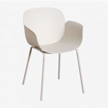 Sedia da giardino Lynette Bianco Pietra - Sklum
