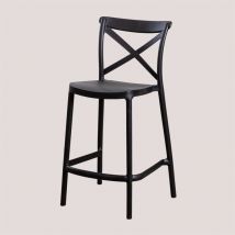 SKLUM Sgabello Alto Otax Nero ↑65 cm