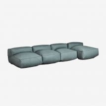 Sklum - Sofá Modular Chaise Longue de 4 piezas Dojans