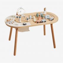 Table multi-activités en bois Nigel Kids Sklum Marron Bois Naturel