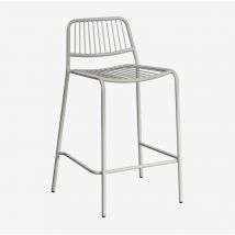Tabouret haut empilable Jardín Elton SKLUM Vert Kaki ↑65 cm
