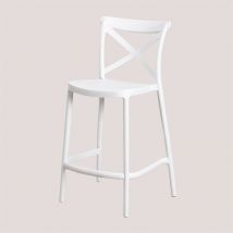 Tabouret haut Otax Sklum Blanc ↑65 cm