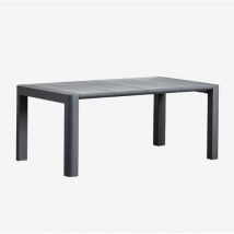 Tavolo da giardino rettangolare Arnadine Grigio Grafite 180 x 100 cm - Sklum