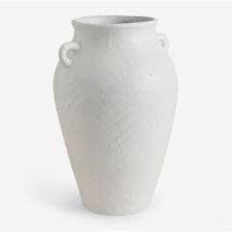 Vase en céramique avec anses ↑37 cm Garazi Sklum Blanc