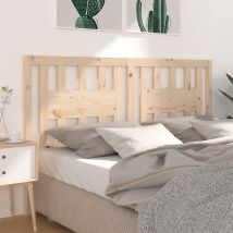 Tête de lit 126x4x100 cm Bois massif de pin - SKM