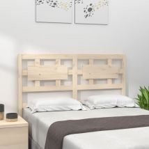 Tête de lit 205,5x4x100 cm Bois massif de pin - SKM